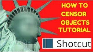 How to add blur effect in shotcut editor Tutorial 1