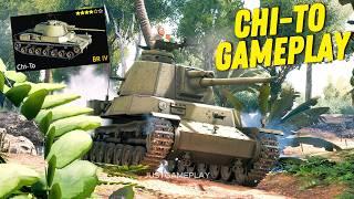 Chi-To Japanese Tank With Long Barrel - BR 5 - Pacific War - Enlisted Gameplay