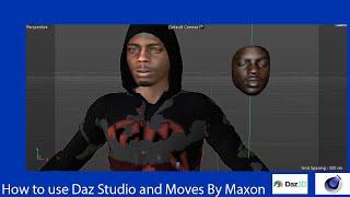 How to use Daz Studio and Moves By Maxon (Convert genesis 8 to genesis 8.1)