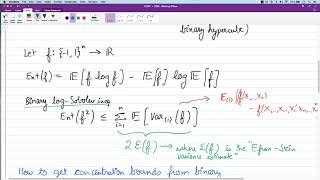 mod04lec11 Binary and Gaussian Log-Sobolev inequalities and concentration