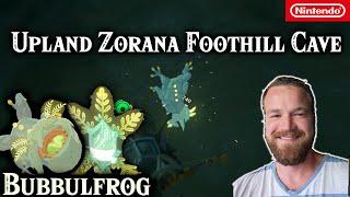 Upland Zorana Foothill Cave | Bubbulfrog Bubbul gem | Zelda Tears of the Kingdom