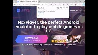 Installing NoxPlayer Android Emulator