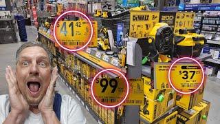 Lowe's Mind Blowing Sales and Clearance on Dewalt, Metabo, Bosch, Flex, and Craftsman