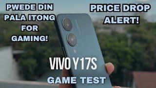 VIVO Y17S GAME TEST - PWEDE NA DIN ITO FOR GAMING LALO NA NAG PRICE DROP PA!