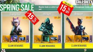 *NEW* Season 2 Upcoming Discount Spring Sale Offer | 20% to 15% Discount in Lucky Draws | CoD Mobile