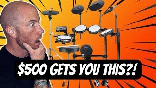 OMG! This Fesley Electronic Drum Kit is Under $500 with an Independent Hi-hat?!