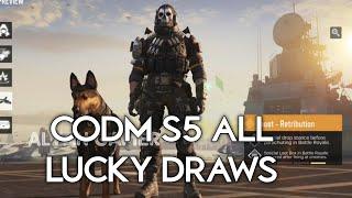 CODM SEASON 5 S5 ALL LUCKY DRAW COD MOBILE GHOST RETRIBUTION LUCKY DRAW CALL OF DUTY MOBILE