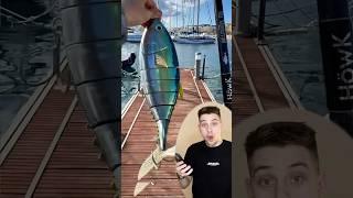 The BIGGEST Fishing Lure You’ve Ever Seen!  #fishing #shorts  #fishingknot