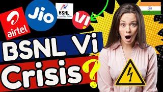 Vi BSNL Subscriber Loss in India | TRAI Sep 2023 Telecom Report | BSNL Vi Crisis Inside Story