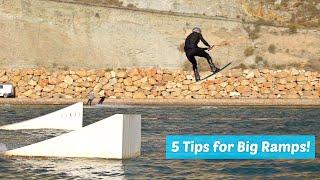 How To Hit A Big Kicker! Wakeboard Tutorial