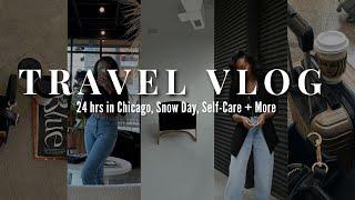 Weekly Vlog: Hello 2025, Self Care Day, 24hr in Chicago, Dallas Snow Day, + Vision Board