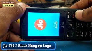 jio lyf f61 f hang on logo solution