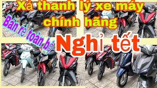 Mua xe máy chính hãng(honda,yamaha) xả toàn bộ xe ga xe số giá từ 5triệu tại hà nội