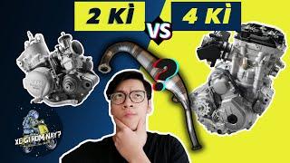 So sánh ĐỘNG CƠ 2 KÌ VÀ ĐỘNG CƠ 4 KÌ: Bảo sao XE 2 KÌ bị KHAI TỬ !! | XE GÌ HÔM NAY