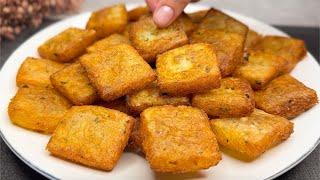 These potatoes are tastier than meat! Easy and crunchy recipe! You'll make them every day!