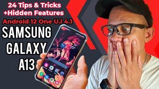 24 Tips tricks & hidden features : Samsung Galaxy A13 with Android 12 One U.I 4.1