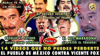 ¡"ADIVINÓ" EL FUTURO Y QUEDÓ COMO P3NDEJO! TOP 14 MEGA PALIZAS VS VICENTE FOX (4) | POR ANTI AMLO