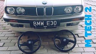 ⭐️ BMW E30  Steering Wheel / Kierownica M TECH 2 Technik Upgrade Sport How to Change Swap Removal