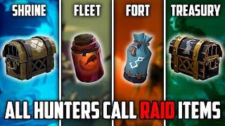 All Hunters Call RAID ITEMS (2025) | Sea of Thieves