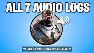 All 7 The Scientist Audio Logs in Fortnite Chapter 3 Season 1