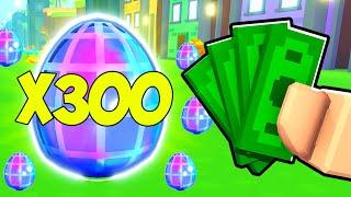 I Opened 300 Exclusive Hologram Eggs in Roblox Pet Simulator X