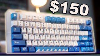 The Building of My $150 Custom Mechanical Keyboard | Acr 75 v2 + Tecsee Blue Balloon
