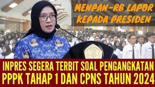 INSTRUKSI PRESIDEN SOAL PENGANGKATAN PPPK TAHAP 1 DAN CPNS 2025 | BEGINI PERNYATAAN MENPAN-RB!