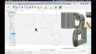 Fusion 360: pipe tool