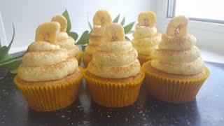 БАНАНОВЫЕ капкейкивкусный и простой рецепт Banana cupcake recipe