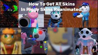 How To Get All Skins In Piggy Skins Reanimated!