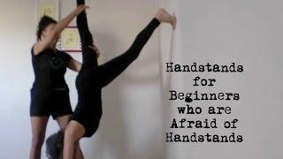 Yoga Handstand For Beginners Who Are Afraid Of Handstands - Shana Meyerson YOGAthletica