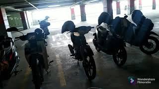 cara parkir motor di Bandara YIA