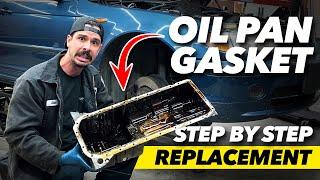 Why Your BMW Keeps Leaking OIL & How To Fix It - Oil Pan Gasket on my $500 E46