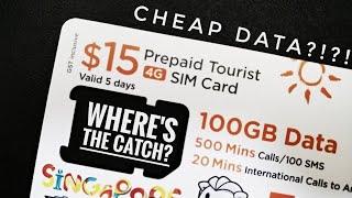 100GB for $15?!? M1 Tourist Sim Review