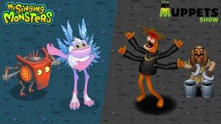 Whajje, Tympa and Pepe, Sweetums | My Singing Monsters and My Muppets Show