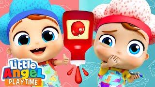 Yummy or Yucky! | Ketchup Song | + More Fun Sing Along Songs by Little Angel Playtime