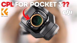 K&F Concept CPL Filter for DJI Pocket 3 - Tiny but Effective!!  | Alissa & Jay