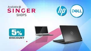 Singer Laptop 5% Discount Offer TVC 2019 | HP | DELL