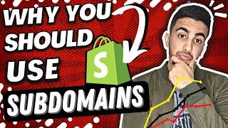 Why You Should Use Subdomains For Your Shopify Stores