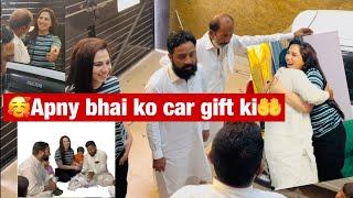 Main Ny Apny Bhai Ko Gari Gift Ki || Mehak Malik Vlog || Slamat Raho Bhai 18 July 2023