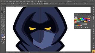 Ninja mascot logo - stealthy ninja - illustrator #oyeplot