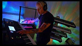 DJ Rik LIVE New Wave Set Moog Slim Phatty Yamaha MODX6+ Pattern Sequencer Music