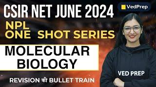 Molecular Biology | CSIR NET June Exam 2024 | One Shot Revision | VedPrep Biology Academy