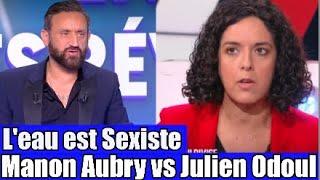 Manon Aubry vs Julien : Odoul L'eau est sexiste, Sandrine Rousseau veut se battre  TPMP réaction