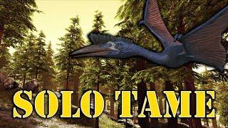 Solo Taming a Quetzal - EASY!!! - Tutorial - Ark: Survival Evolved