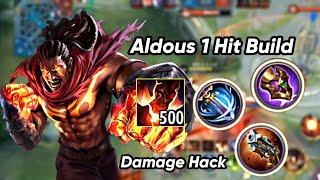 ALDOUS DAMAGE HACK BUILD! | ALDOUS BEST BUILD 2022