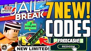 *NEW* ALL WORKING CODES FOR JAILBREAK IN 2024! ROBLOX JAILBREAK CODES