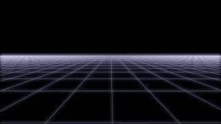 80s Retro Grid Background Screensaver 4K