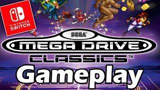 Nintendo Switch-Gameplay: SEGA Mega Drive Classics