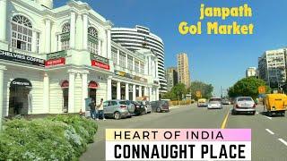 New India - Connaught Place - The Heart of India to Janpath and Gol Market | Delhi Roads